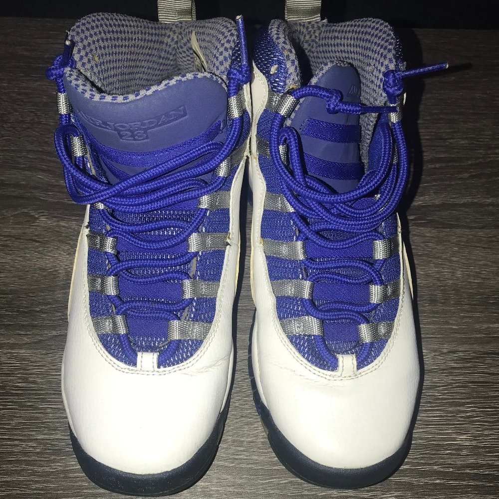 Retro Royal Blue Jordan 10's